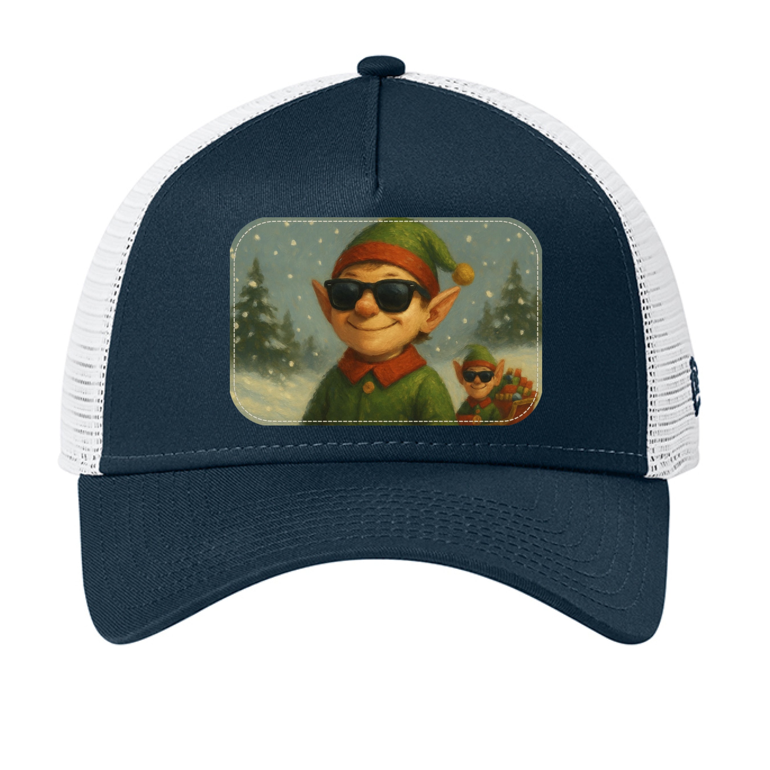 Flag Deep Navy/ White - FRONT