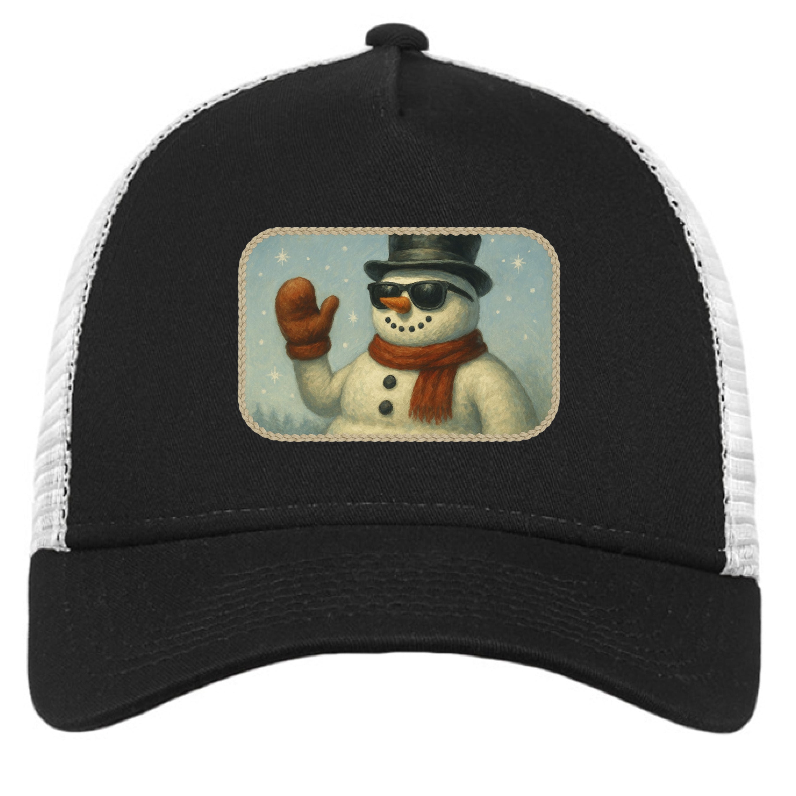 Flag Black/ White - FRONT